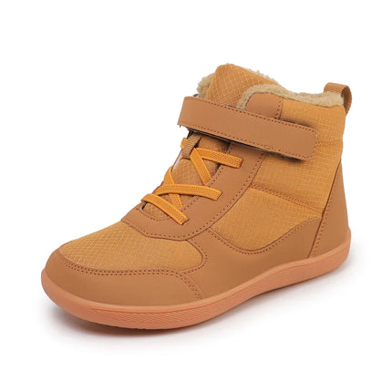 Winter Little/Big Kid Wide High Top Barefoot Shoes  for Boys/Girls