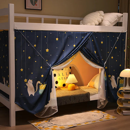 bed curtain set All-in-one suit Student dormitory Lower berth