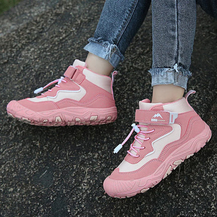 Kids Hiking Boots Toddler Girls Boys Hiking Shoes  Anti-Collision Non-Slip