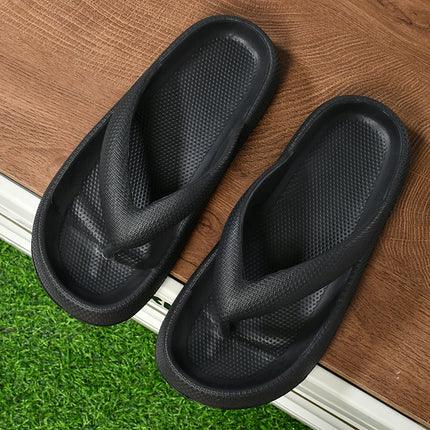 MAEDEF 2024 Flip Flops Men and Women Summer Anti-skid Outdoor Casual Light Beach Sandals Thick Platform House Bathroom Slippers
