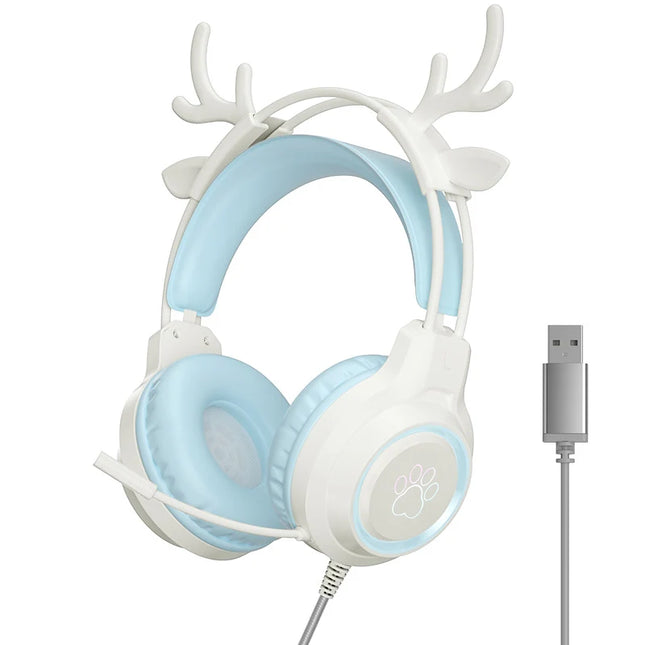 SY-G35 Wired Over-Ear Gaming Headphones Noise Reduction Portable Waterproof