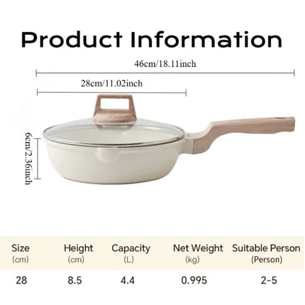 DONNOR Ceramic Cookware Sets Pots and Pans Set Nonstick  Induction Cookware Kitchen Cooking