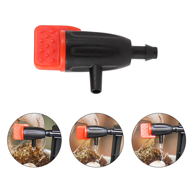 20Pcs  Adjustable Dripper Micro Drip Irrigation Regulator Emitter