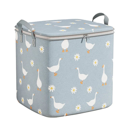 100/140/180L Clothes Quilt Storage Bag Household Large Capacity Quilt Storage Box Wardrobe Non-woven Clothing Moving Luggage