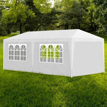 3x6 m White receiving tent garden supplies, awning, outdoor supplies, awning, parasol, thermal insulation and rain proof