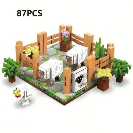 My 3D World Magnetic Building Blocks, Zoo Series Children's DIY Magnetic