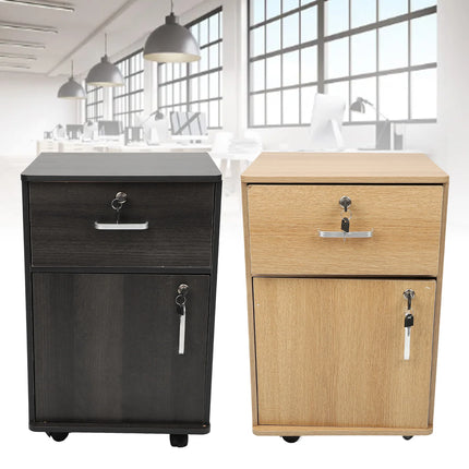 Mobile File Cabinet Enhanced Safety Under Desk Mobile File Cabinet