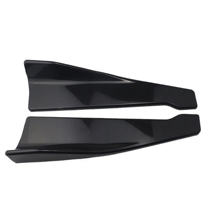 48cm Car Skirt Spoiler Rear Lip Side Skirt Winglets Diffusers Extension Rocker Splitters Corner Valance For BMW For Benz