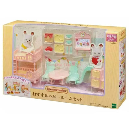 Families Play House Toy Set Anime Girl Toy Family Figurine Room Decoration Ornaments Birthday Gift Toys