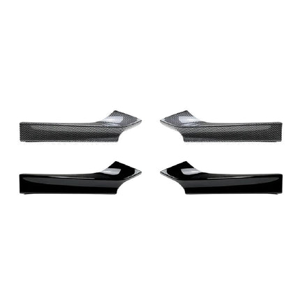 For BMW 2 Series F22 F23 M235i M240i 220i 228i 230i M Sport 2014-2022 MP Style Front Bumper Side Lip Cover Air Vent Spoiler Trim