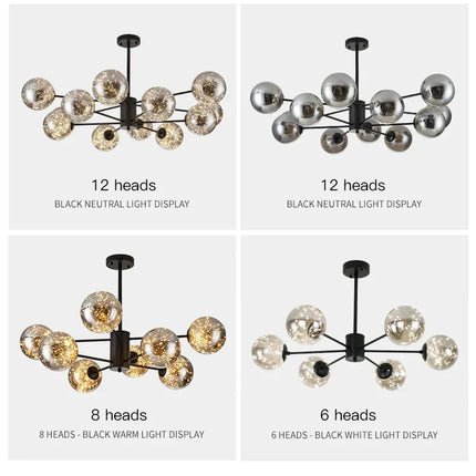 LED Chandeliers For Living Room Bedroom Decoration