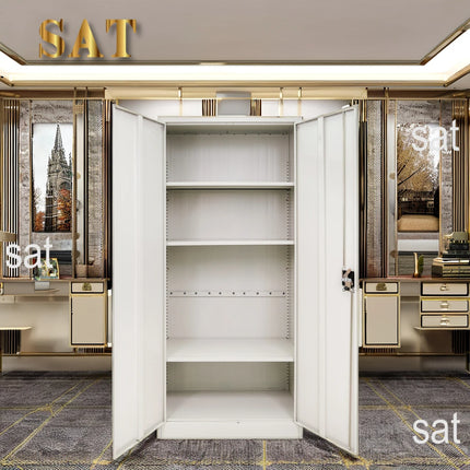 for Metal cabinet storage 2 door file cabinet with swing door 2 door steel filing cabinet office furniture office cupboard