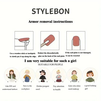 10pcs Handmade Press on Nails Medium-Length Ladder Pink Edge French