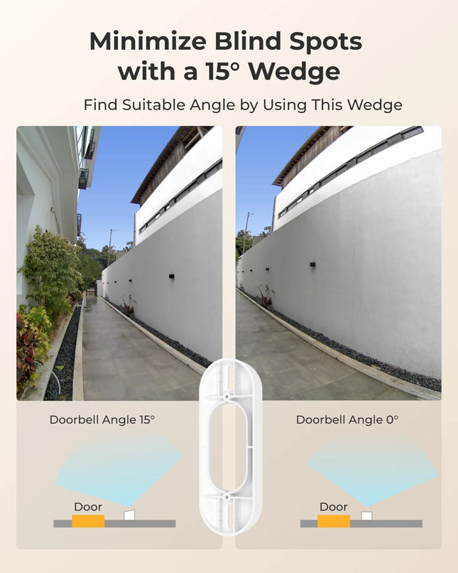 Reolink 2K+ Wired PoE Video Doorbell 2-Way Audio Video Intercom Smart Person Detection Door Bell Support Google Assistant Alexa