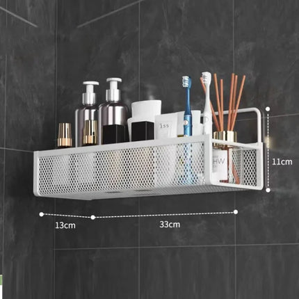 Portable Hanging Wall-mounted Storage Rack No-drilling Bathroom