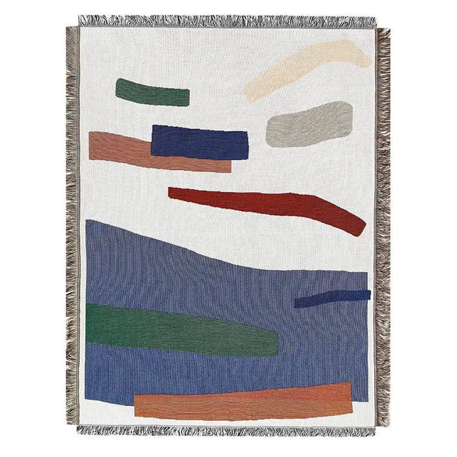 Blanket Home Decor Tapestry Abstract Nordic Minimalist Geometric Creative Blanket 130*160