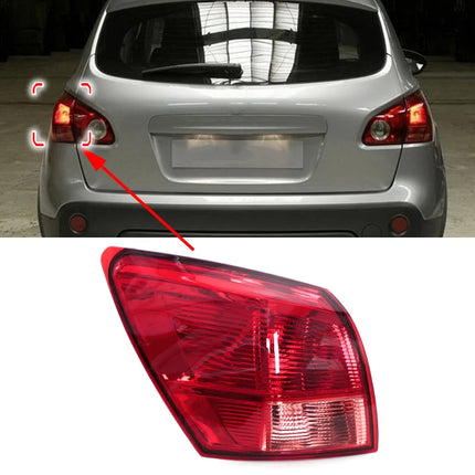 Car Rear Tail Light Signal Brake Lamp Without Bulb Inside Outside Taillight For Nissan Qashqai 2007 2008 2009 2010