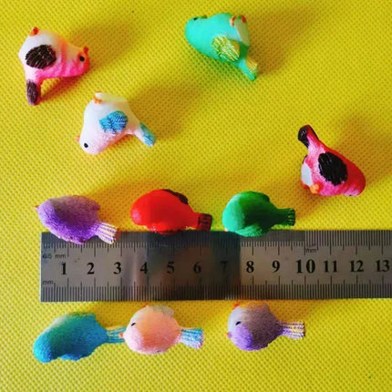 10Pcs pigeon/parrot/sea bird/doll house miniatures/cute/fairy garden