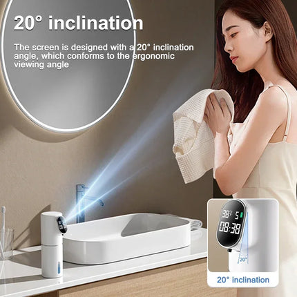 Xiaomi Touchless Soap Foam Dispenser 5 Gear Smart Temperature Time Display