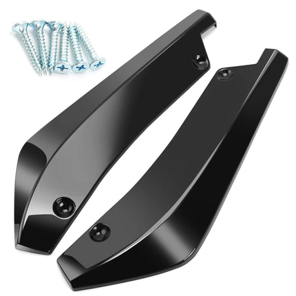 2PCS Car Front Rear Bumper Strip Lip Spoiler Diffuser Splitter Scratch Protector For BMW E46 E90 E91 F30 F22 E60 F10 Audi A4 B8
