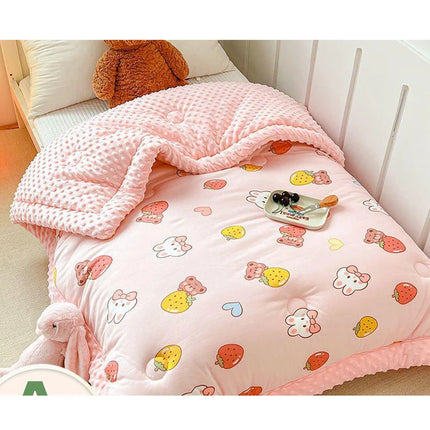 Cartoon Newborn Warm Blanket Household Autumn Winter