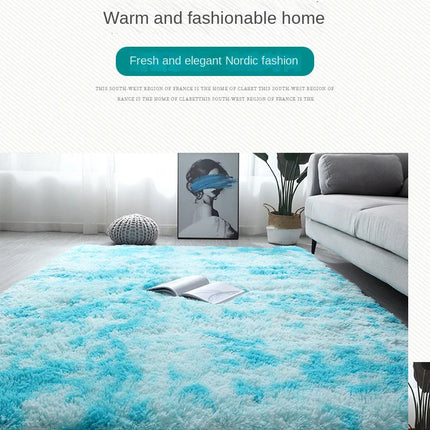 Lightweight, Soft and Comfortable Modern and Simple Style Silk - Wool Living Room and Bedside Mats