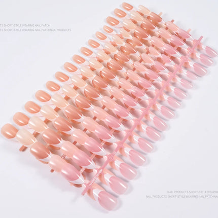 150/120/100Pcs French Almond Fake Nails