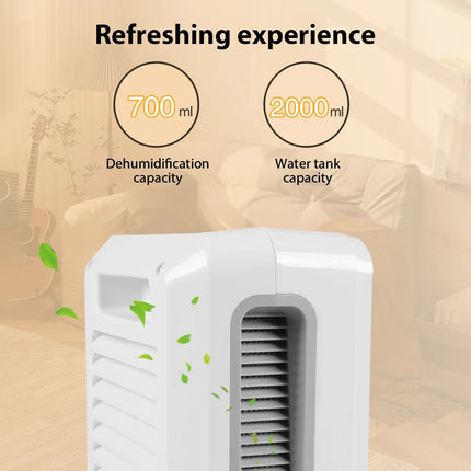 Air Dehumidifier 72W Home Dehumidifier portable dehumidifier Tank capacity 2000ML Air Dryer For Home Bedroom Office Kitchen Drye