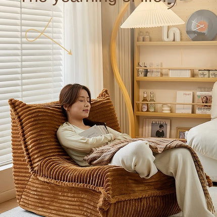 Lazy Person Sofa Can Lie And Sleep Caterpillar Sofa Balcony Tatami Net Red Bedroom Living Room Single Leisure Sofa