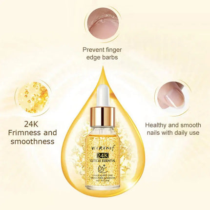 Nail Repair Serum Hydrating Cuticle Oil for Nourished Nails Scented Honey Treatment to Moisturize Repair Damaged Nail for Growth