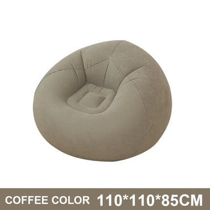 PVC Lounger Seat Bean Bag Sofas Pouf Puff Couch Tatami Living Room