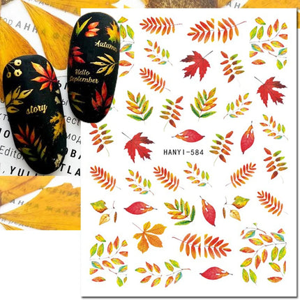 3d Nail Art Decals Elegant White RoyalBlue Roses Flowers