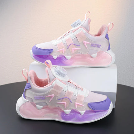 Childrens Sport Shoes Fashion Boys Running Leisure Mesh Comforthable Outdoor Kids Casual Tennis Shoes Breathable Sneakers