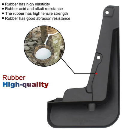 4x Mudflap for Toyota Corolla E140  E150 2007~2013 Accessories 2008 2009 2010 2011 2012 MudGuards Splash Guards Mud Flaps Fender