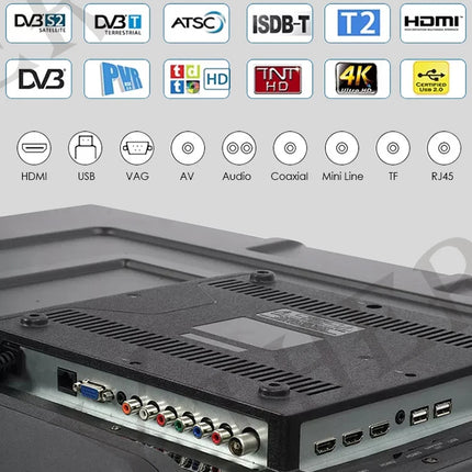 55 Inch Smart LED TV Television With T2 S2 TV