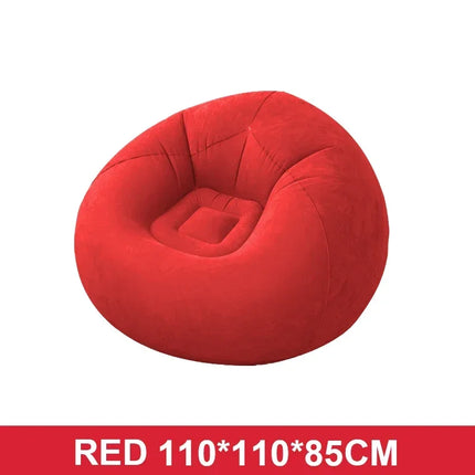 PVC Lounger Seat Bean Bag Sofas Pouf Puff Couch Tatami Living Room