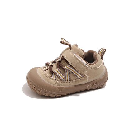 Autumn Sport Shoes For Children PU Leather Ergonomics Baby Boy's Girl's