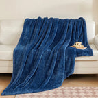 navy blue / 150x210cm