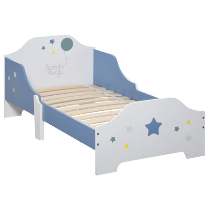 3 years 143x74x59 cm children's bed with blue stars Print