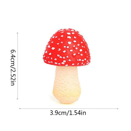 Mini Mushroom Matsutake Oyster Garden Landscape Miniatures Diy