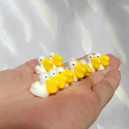 10Pcs pigeon/parrot/sea bird/doll house miniatures/cute/fairy garden