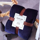 navy blue / 200x230cm
