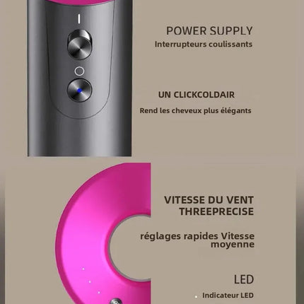 LISN New Professional High-speed Hair Dryer Negative Ion Hair Care 110000 Rpm