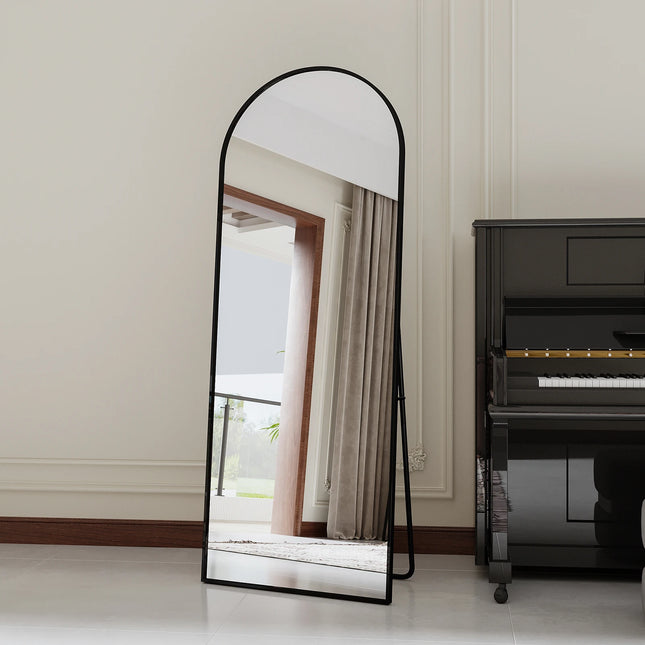 Floor mirror with aluminum alloy,Tempered glass full length mirror,full length mirror  for bedroom, entrance area, hallway
