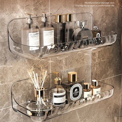Bathroom Shelf No Drill Organizer Shower Storage Rack Washstand Cosmetics Storage