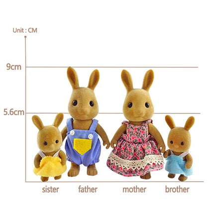 Toys Set DIY Forest Family Kids Girls Pretend Play Furniture Toys Gift for Christmas Birthday