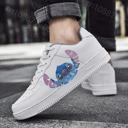 Stitch Shoes Men Women Design personality Casual Shoes Male Platform