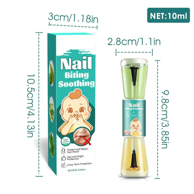 New10ml Liquid To Stop Nail Biting Anti Bite Nail Polish Anti Nail Biting For Kids children Care For All Ages Stop Thumb Sucking