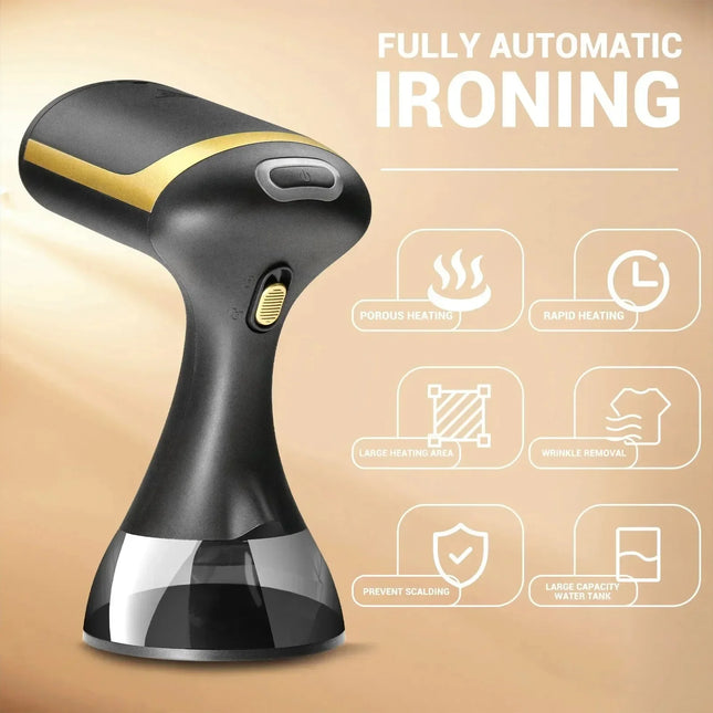1500W Hand Holding Ironing Machine Fast-Heat Small Portable Household Steam Handheld Fabric Steamer for Home Travelling EU 220V