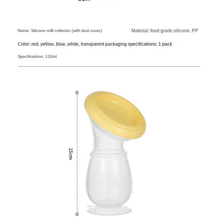 Sucker all silicone breast pump manual breast pump partner milking anti overflow breast milk collector automatic collection